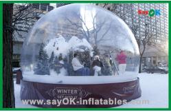 China Christmas Themed Outdoor Inflatable Party Transparent Tent Bubble Inflatable Air Tent supplier