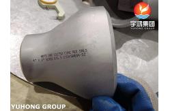 China ASTM A815 UNS S32750 Super Duplex Steel Fittings B16.9 BW Concentric Reducer supplier