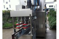 China Silver Gray Inline Capping Machine Round Bottle Screw Capping Machine supplier