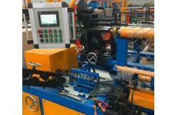 China Efficient and  automatic 3m width fully automatic single wire feeding chain link fence machine with factory price supplier