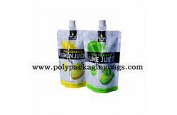 China 100 Micron Stand Up Juice Spouted Pouches Packaging Stand Up Spout Pouch supplier