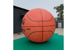 China PVC Airtight Inflatable 2 m basketball Advertising With Blower Inflatable Floating Advertising Balloon supplier