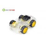 4WD DIY Smart Science Arduino Car Robot / Robot Car Chassis Kit For High School Games for sale