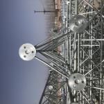 3 Leg Supported Steel Mast 120m Guyed Wire Tower for sale
