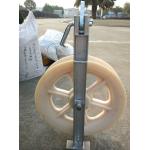 2T Single Wheel Nylon Conductor Stringing Blocks 660mm Diameter for sale