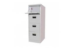 China Lockable Security Legal Size Drawer Filing Cabinet With Safe Vault supplier