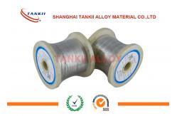 China Low Magnetic Silver Grey Nichrome High Resistance Ribbon, ni30cr20 Flat Wire supplier