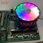 General Purpose Computer Cpu Cooler RGB Air Cooler Fan Heat Sink for sale