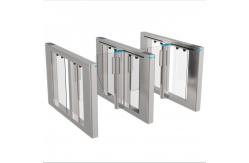 China SS304 Face Recognition Swing Barrier Turnstile Gate For Airports supplier