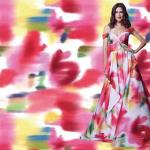 Soft Hand Feel Viscose Cupro Fabric 150cm Dress Printed Fabric for sale