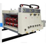 Chain Feeder 3 Color 50pcs/Min Flexo Printer Slotter Die Cutter for sale