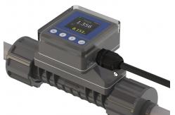 China FL101 In-Line Ultrasonic Flow Meter for Agricultural Irrigation 24V DC supplier