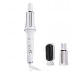 35W 3 In 1 Multi Function Automatic Curling Iron Hot Comb With Reminder Sound for sale