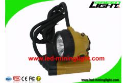 China Rechargeable 25000 Lux Coal Miners Headlamp With 4 Levels Lighting supplier