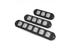 China 6LED Surface Mount Strobe Lights 18W LED Side Marker Lights IP67 supplier