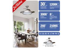 China 42 3 Plastic Blades Retractable Ceiling Fan With Remote Control supplier