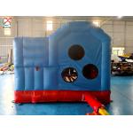 Manufacturer Custom Color Splicing Inflatable Elastic House Trampoline