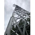 ASTM123 Galvanized 110KV Power Distribution Steel Lattice Tower