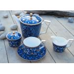 HS 6911101900 Bone China Decal Fine Porcelain Coffee Set for sale