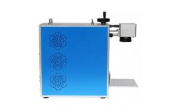 China 30W 50W Mini Fiber Laser Cutter Engraver Printing Marking Machine supplier
