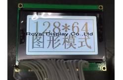 China Blue White Serial Graphic Lcd , 128 X 64 Graphic Lcd Display T6963C Controller supplier