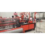 3m width Fully-Automatic PLC control single wire feeding Chain Link Fence Machine for sale