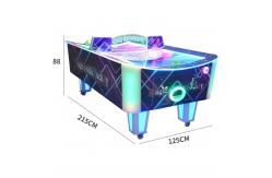 China Plastic Coin Operated Curved Arcade Air Hockey Table machine Video Games Simulator supplier