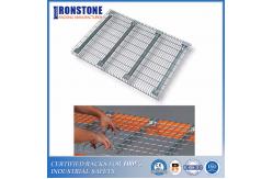 China Welded Waterfall Galvanized Finishing Metal Wire Mesh Deck For Pallet Rack supplier