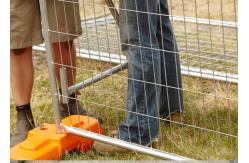 China 2.9M Temporary Fence Security Square Hole Durable Australian Fence supplier