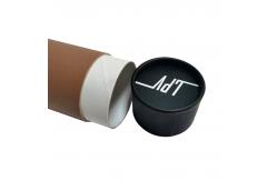China Eco Friendly Cylindrical Paper Lip Balm Tube Containers With Lids supplier