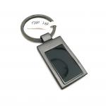 Siliver Metal Keychain Holder with Customized Logo for Customer Requirements for sale