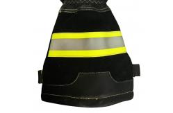 China EN659 Long Cuff Firefighter Gloves With Reflective Tape supplier