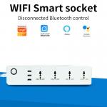 10A Current Tuya Wifi Lamp Socket Smart Home Automation Zigbee Outdoor Socket for sale