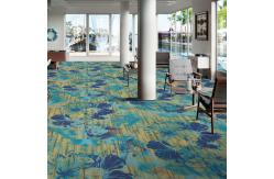 China Wall To Wall Auditorium Nylon Printed Carpet With Stain Resistant supplier