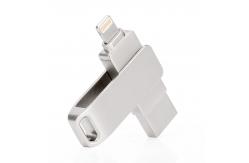 China Iphone Connector 2 In One Otg Usb Flash Drives 256gb supplier