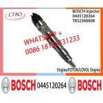 BOSCH 0445120264 Neutral Diesel Fuel Injector Assembly 0445120264 T832360008 For FOTON/LOVOL Engine for sale