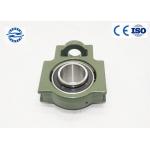 Green Pillow Ball Bearing UCT203 With Flange Mount Stainless Steel For Long Life for sale