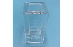 China Double Wall Square Quartz Tube Good Soldering Skills Low Thermal Expansion Coefficient supplier