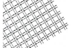 China Architectural Mesh Metal Fabric For Building Facades 21.5mmx50mm Aperture supplier