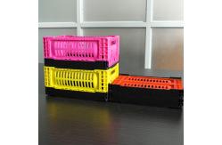China Modified Nylon 5L Collapsible Storage Crate for Supermarket Display supplier