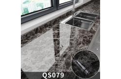 China Luxury Marble Look Peel And Stick Wallpaper 122cm Width Stick On Countertop Marble supplier