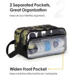 Traveling See Through Clear Toiletry Bag With Handle For Men
