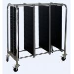 Pressure Plugs Fixed ESD Storage Racks / PCB Trolley Capacity Slot 100 Pcs