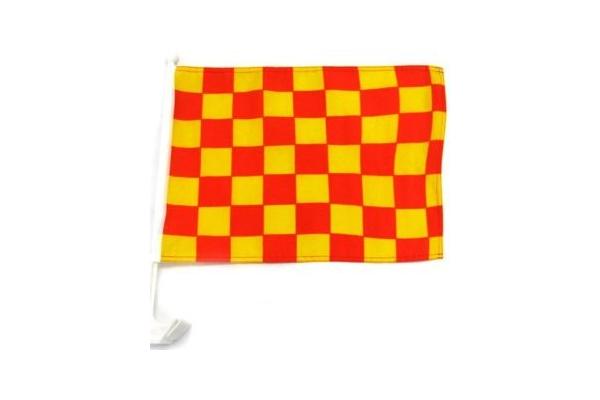 Custom Car Window Clip Flags Blank Sublimation Mini Polyester Car Flag