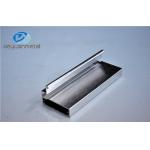 6463 Silver Brushing Aluminium Extruded Profiles For Windows And Doors for sale