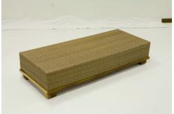 China 4pcs poly wicker pool furntiure supplier