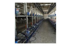 China Parallel Quick Release Automatic Cow Milking Parlor Electric Milk Meter supplier