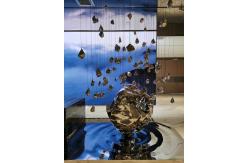 China Stainless Steel 3D Three - Dimensional Objects , Visually Captivating Artworks supplier