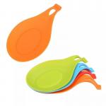 Eco Friendly Kitchen Accessories Food Grade Silicone Spoon Holder BPA Free for sale