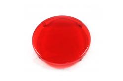 China Automotive 9 Inch Plastic LED Pod Light Covers Transparent supplier